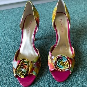 SALE Anne Klein Silk Fabric Shoes 👠 NWOT